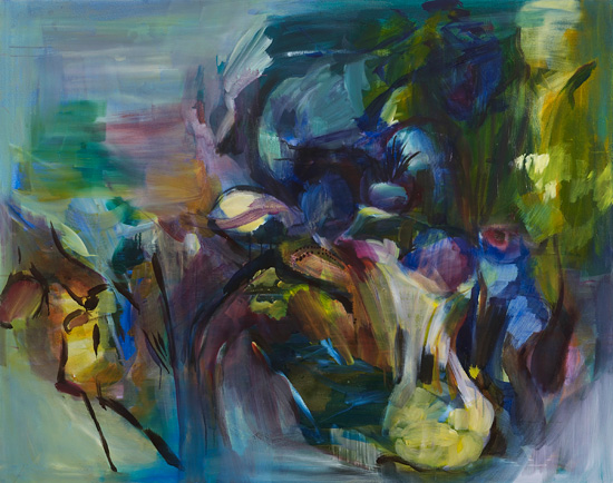 Midday storm 140x110cm oil on canvas 2011